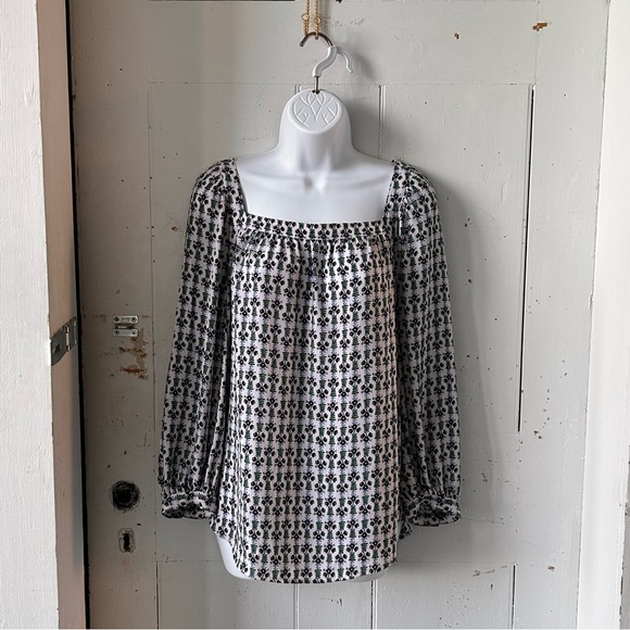 Ann Taylor Floral Print Crepe Blouse - Picture 1 of 11